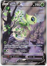 Pokemon Celebi V 245/264 Ultra Rare Fusion Strike Pokemon Holo Near Mint