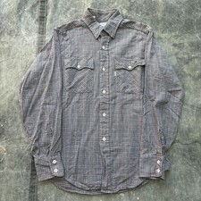 Vintage 80s Levi  s Olympics Plaid Long Sleeve Flannel