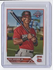 2023 Topps Pro Debut Eric Brown Jr. Carolina Mudcats #PD-36