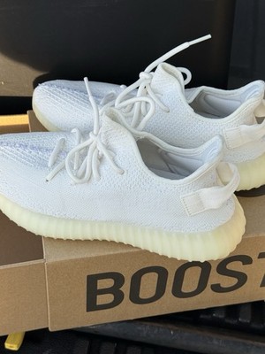 Size 8.5 - adidas Yeezy Boost 350 V2 Low Cream White / Triple White