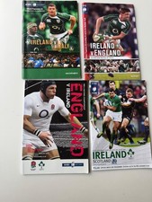 4  Ireland Rugby Programmes