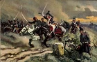 Artist Postcard The Battle of the Nations, Wars of Liberation 1813, Raid... - 4944281