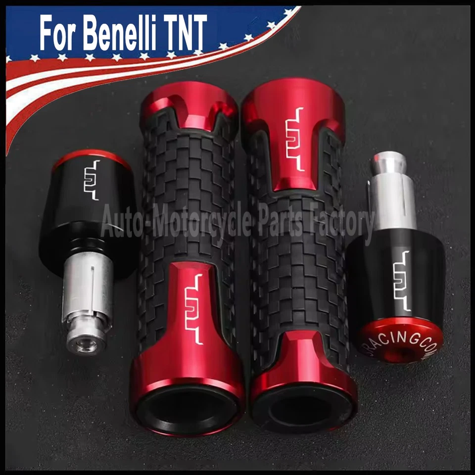 NEW 7/8” Handlebar and Hand Grips End Caps For Benelli TNT125 TNT135 2006-2024 - Imagem 3 de 4