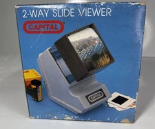 Vintage 2 Way Slide Viewer with Original Box-Capital
