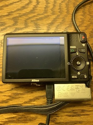 Nikon COOLPIX S6200 16.0MP Digital Camera - Silver for sale