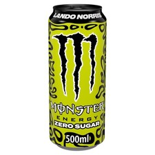 Monster Energy LANDO NORRIS 16oz Usa 12 Cans
