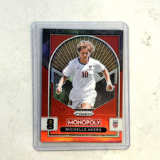 2026 Panini Monopoly FIFA World Cup Michelle Akers Red Prizm