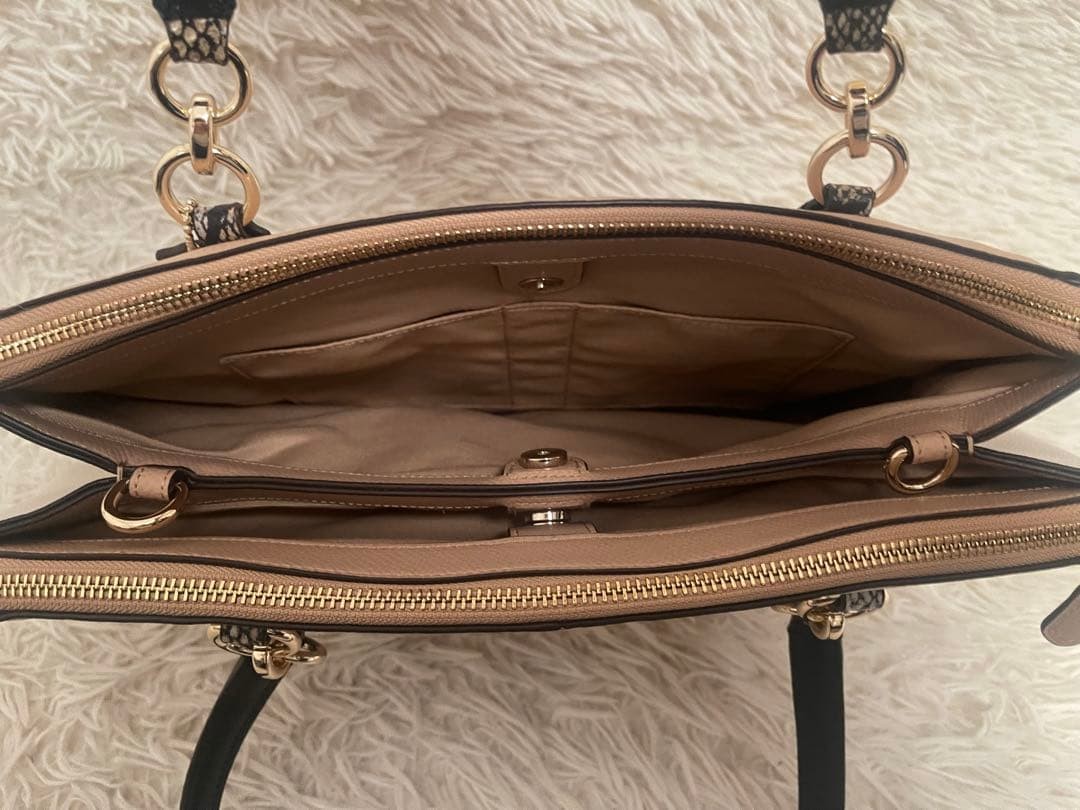 COACH Bag  2WAY Shoulder Bag Python Pattern F38249 - image 7