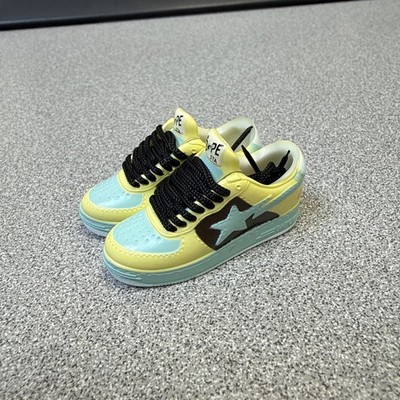 Mini shoes - Bathing Ape Trainer shoes With Real Shoe Laces -