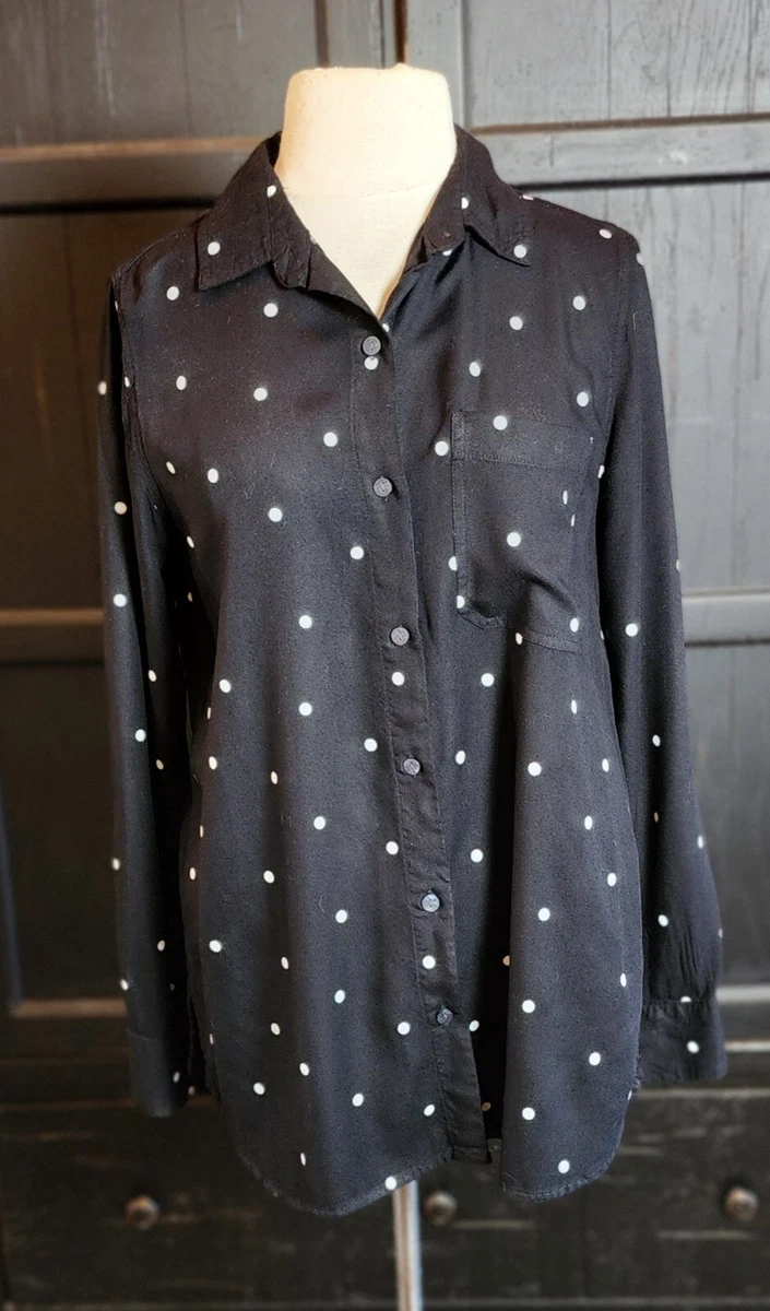 Old navy cheap polka dot shirt