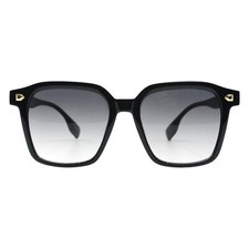 Oversized Square Sunglasses Gold Studs Unisex Designer Style Shades UV 400