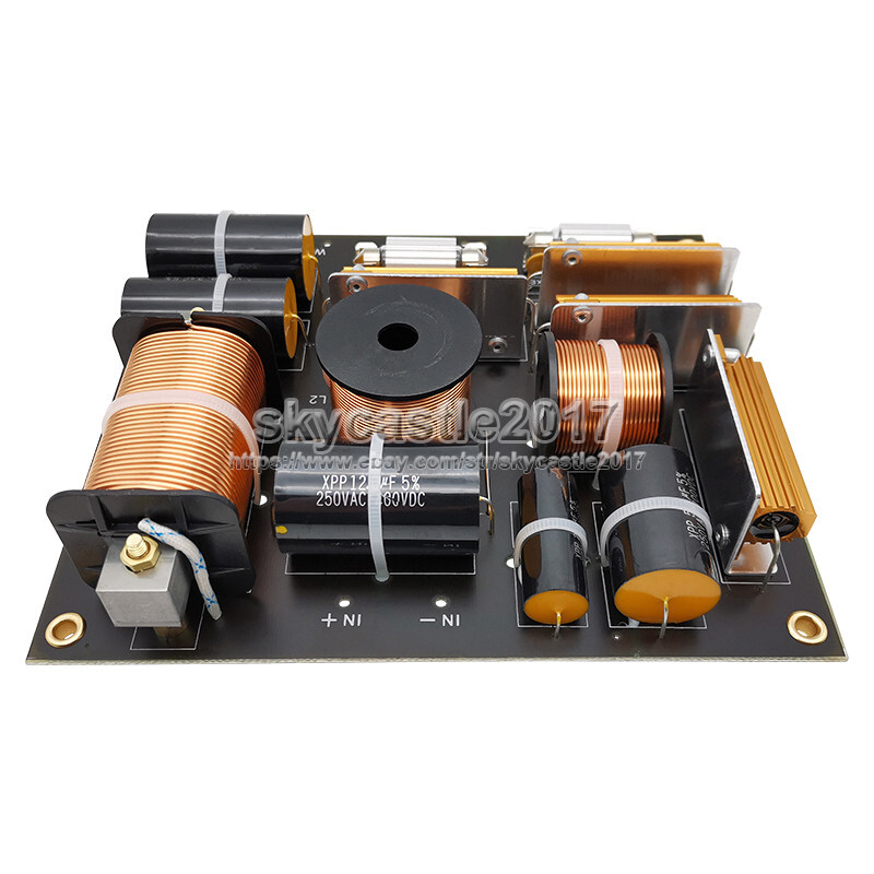 1pcs 1200W 3 Way 3 Unit Audio Crossover Board Speaker Frequency