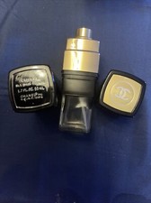 CHANEL Perfume and Refill Gold Color Case