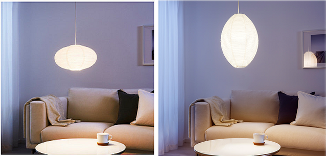 Ikea Vate 22 Pendant Lamp Shade Rice Paper 901 757 69 For