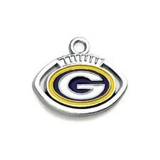 GREEN BAY PACKERS CHARM - NFL - DANGLE CHARM PENDANT