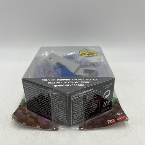 Minecraft Dolphin 3,25" Actionfigur Mattel - Neu - Bild 4 von 4