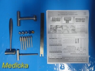 KAPP Surg Instrument CO SEITZ Solution Ulnar Head Assorted Instruments Set~34684