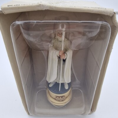 Gandalf Figur Herr der Ringe Modell Weißer Bischof Schachfigur OVP