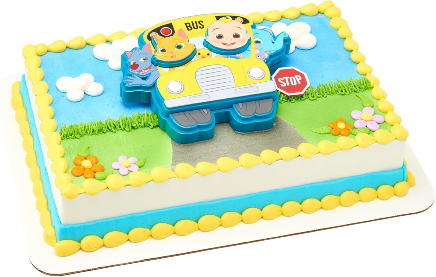 Кокомелон DECOPAC Decoset готов к приключениям Начинка для торта украшение для торта из 4 частей 2690₽