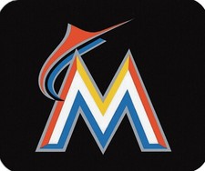 Miami Marlins Computer / Laptop Mouse Pad