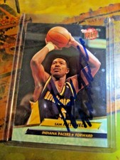 1992-93 Ultra #275 Sam Mitchell Pacers SIGNED AUTOGRAPHED CARD