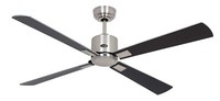Smart Deckenventilator Fernbedienung Dc LüFter Neo 152Cm Matt Chrom Wenge Silber