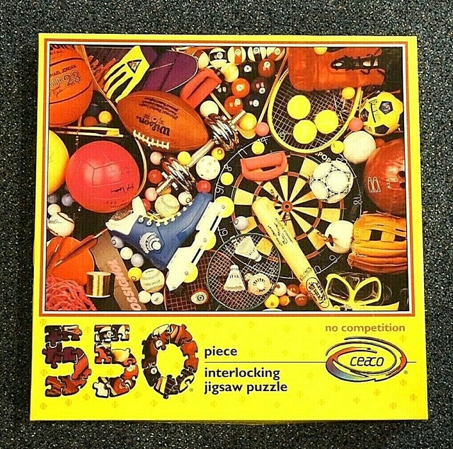 Vintage Ceaco Puzzle 550 Piece Interlocking Jigsaw Well Red Size 18 X