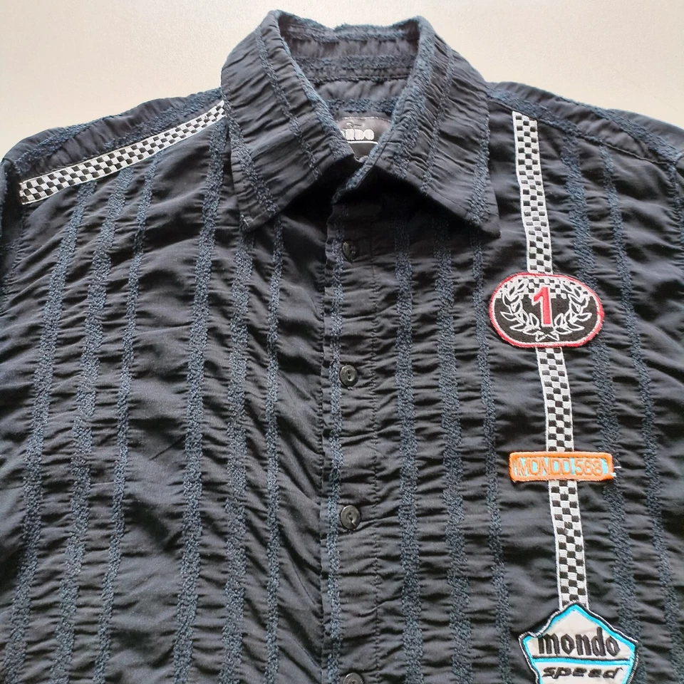 Camisa Hombre MONDO Talla XXL - FABULOSO Diseño - MUY CHULA EXCELENTE ESTADO Foto 3 de 4