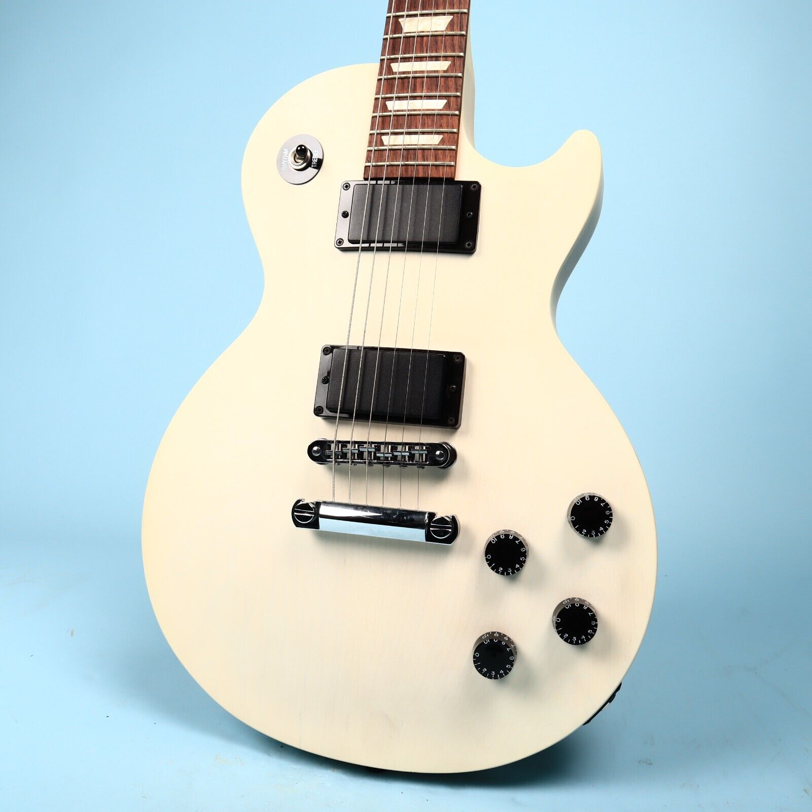 2013 Gibson Les Paul LPJ Rubbed White Satin