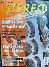 STEREO 9/02, DALI EVIDENCE 870,JM LAB 816 JUB,TANNOY EYRIS 3,VISATON TOPAS,CHORD