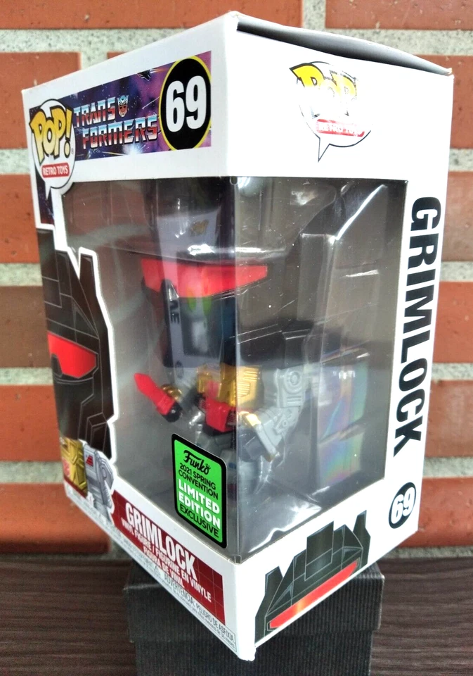 FUNKO Pop!® Retro Toys Transformers #69: Grimlock - Limited Edition Exclusive - Imagen 3 de 4