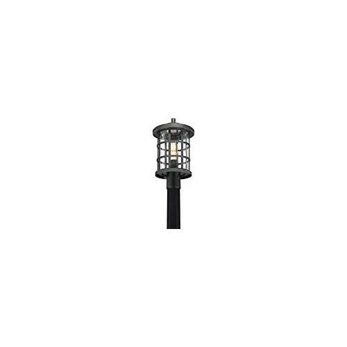 Quoizel One Light Outdoor Post Lantern CSE9010EK, Large, Earth Black - Picture 9 of 9