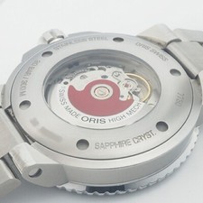 Wristwatch ORIS 01 733 7730 4153 Aquis Silver 43mm Stainless steel USED 5
