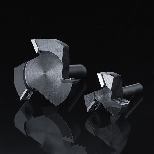 KOWOOD Nut- Und Feder-Fräsersatz – 2-teilig, 1/4" Schaft, 3 Zähne, Verstellbar Für Holzverbindungen