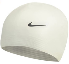 NEW NIKE Adult Unisex Latex Swim Cap One Size -White 93050-100