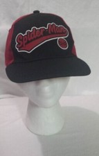 Spider-Man Marvel Youth Hat Red and Black Baseball Cap Hat Superhero Avengers