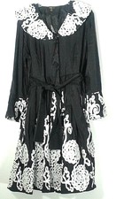 Jerry T Jacket Xl 18 20 Boutique Black And White Party Coat Jacket Sr 1277 Nwt