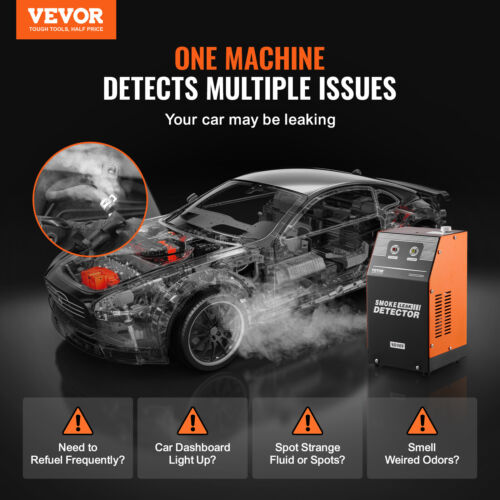 VEVOR Automotive Smoke Machine Leak Detector EVAP Fuel Smoke Machine Leak Tester - Picture 2 of 12