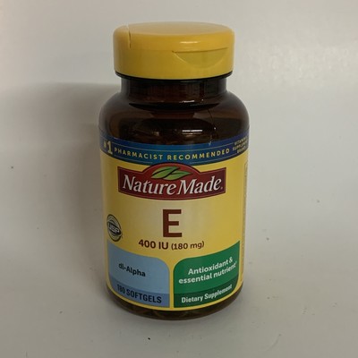 Nature Made Vitamin E 400 Iu (180 mcg) 180ct 4/29