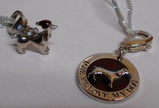 X5 1" Spaniel Dog Keychain Charms