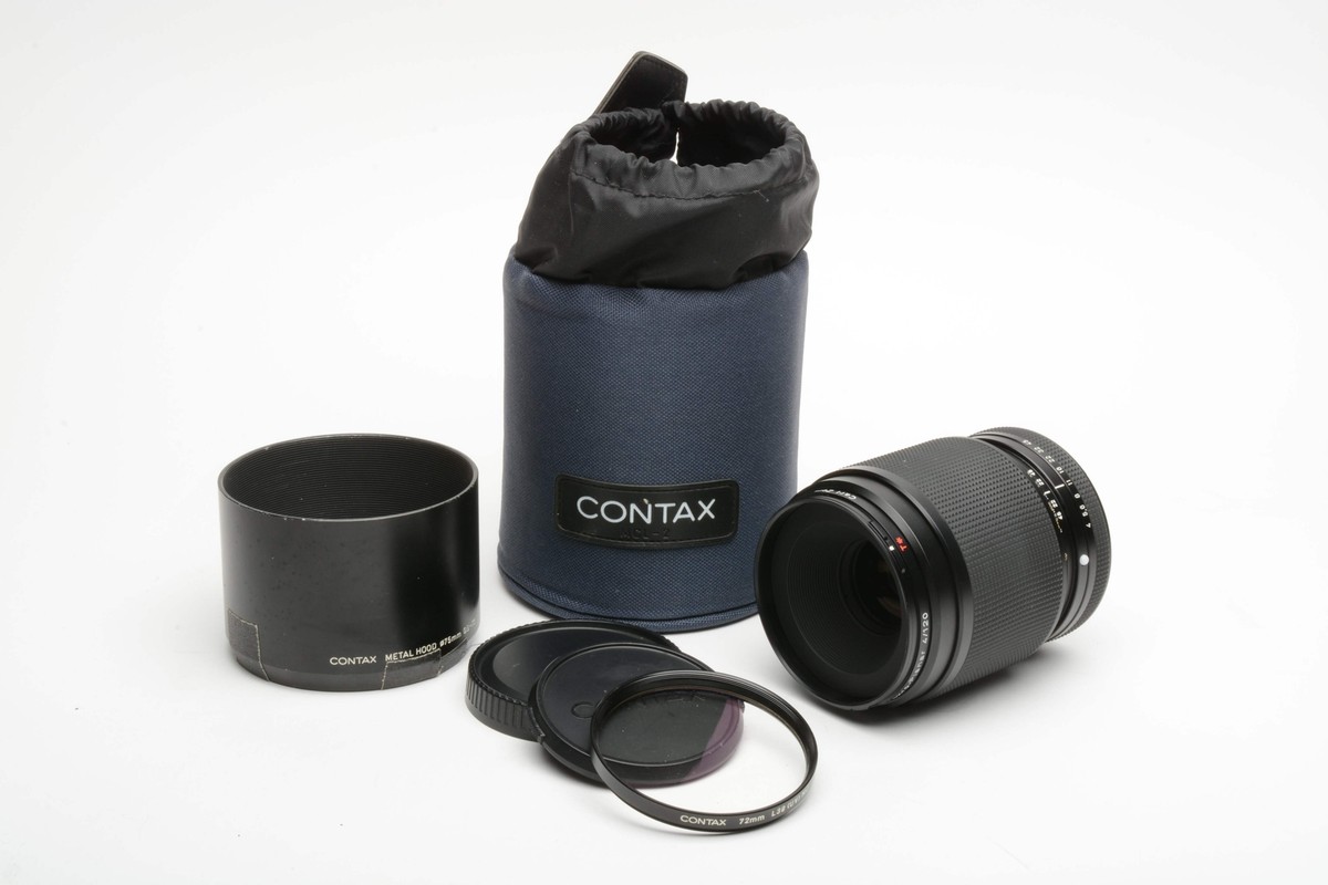 Contax 645 Zeiss T* 120mm f4 Apo Makro Planar lens, caps Contax 645 Zeiss T* 120mm f4 Apo Makro Planar lens, caps