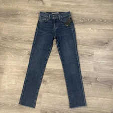 joes mid rise straight ankle fray hem ziggy size 23