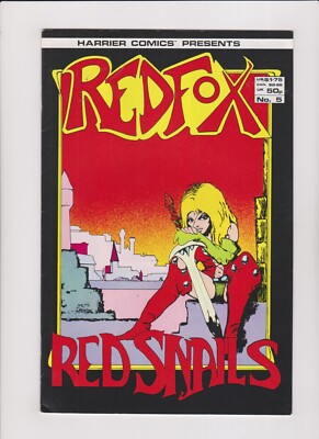 Redfox #5 (Sept 1986, Harris Comics)