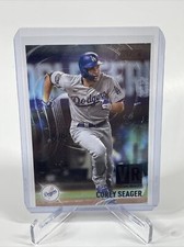 2021 Topps Stadium Club Black Parallel Virtual Reality Corey Seager VR-13 /99