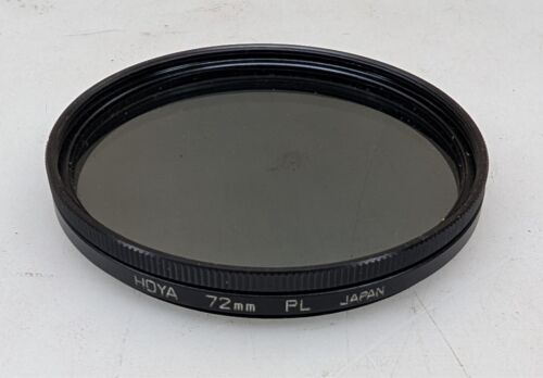 HOYA 72mm PL Polarizing Filter Lens - Made in Japan