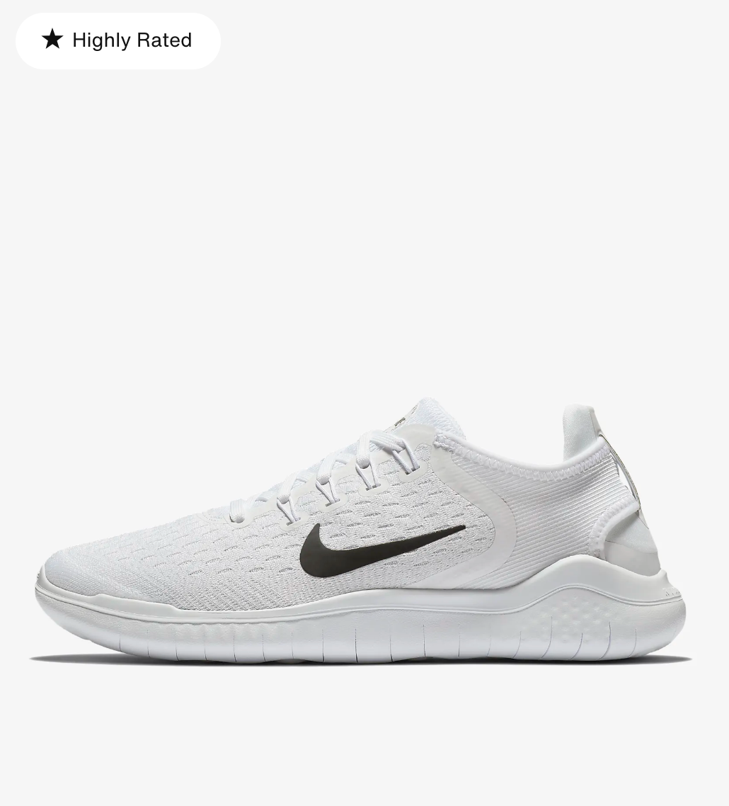 nike free rn 2018 women's white