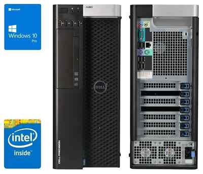 Dell Precision 5810 XEON E5-1620v3 Nvidia NVS 8/16/32GB 0/240/480/960GB Win 10