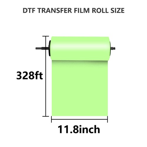 PUNEHOD A3 DTF Printer Roll Transfer Film for A3 DTF Printer 11.8in *328 FT - Picture 11 of 22