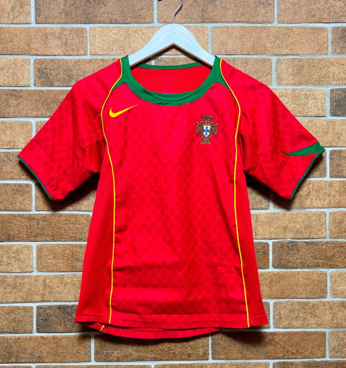 PORTUGAL NATIONAL TEAM 2004/2006 SHIRT FOOTBALL JERSEY NIKE SIZE