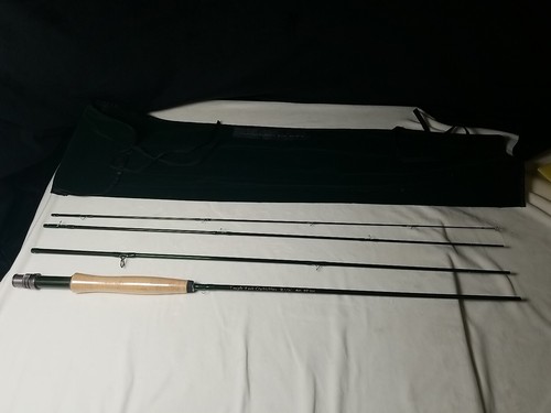 Temple Fork Outfitters TFO BVK 4wt 8’ 6" 4 Piece Weight Fly Rod Unused Green